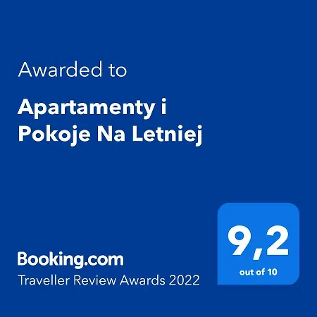 Apartment I Na Letniej *